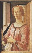 Portrait of Smeralda Brandini (mk36) Sandro Botticelli